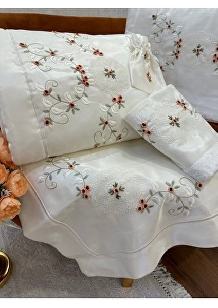 Nişan Bohça Seti El Işi ( Seccade Setimiz 6 Parçadan Oluşmaktadır..) fırsatları