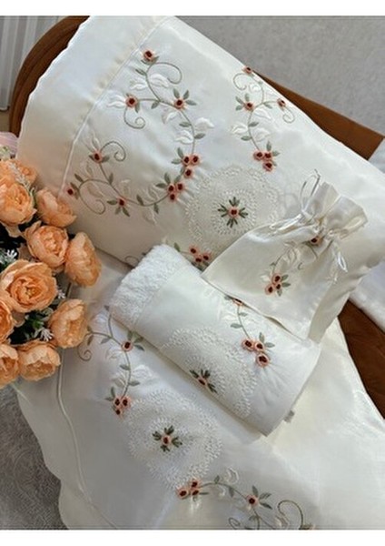 Nişan Bohça Seti El Işi ( Seccade Setimiz 6 Parçadan Oluşmaktadır..)