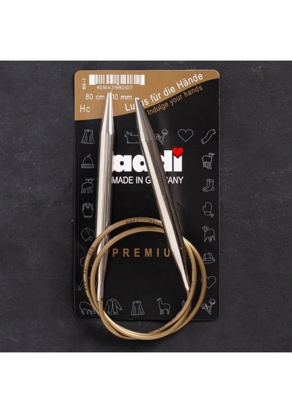 Addi 10MM 80CM Klasik Misinalı Şiş- 105-7