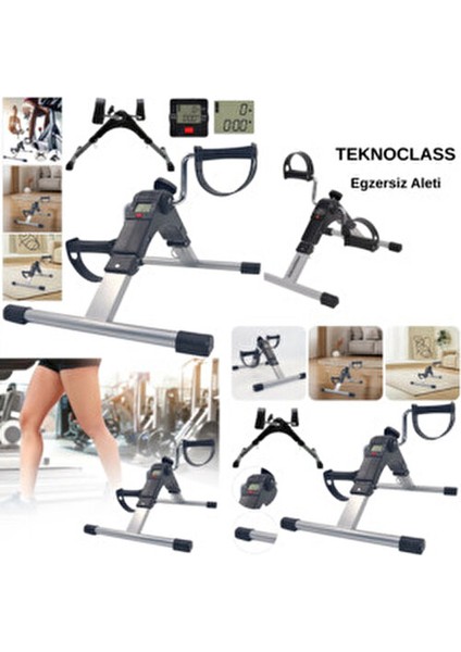 El Ayak Mini Katlanabilir Dijital Göstergeli Egzersiz Bisikleti Kondüsyon Bisikleti fiyatları