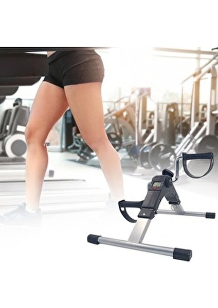 El Ayak Mini Katlanabilir Dijital Göstergeli Egzersiz Bisikleti Kondüsyon Bisikleti indirimleri