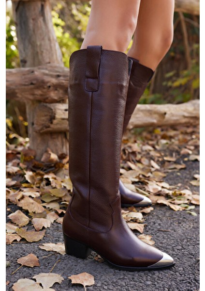 Smash Kadın Bordo Gercek Deri Western Çizme indirimleri