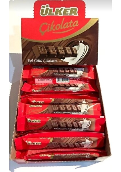Bol Sütlü Çikolata Finger 6,6 Gram x (24 Adet) (Toplam 158.4 Gram)