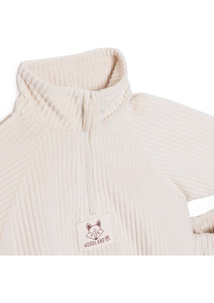 Erkek Bebek Woodland Boy 2 Eşofman Takımı Fermuarlı Uzun Kol Lastikli Paça modelleri