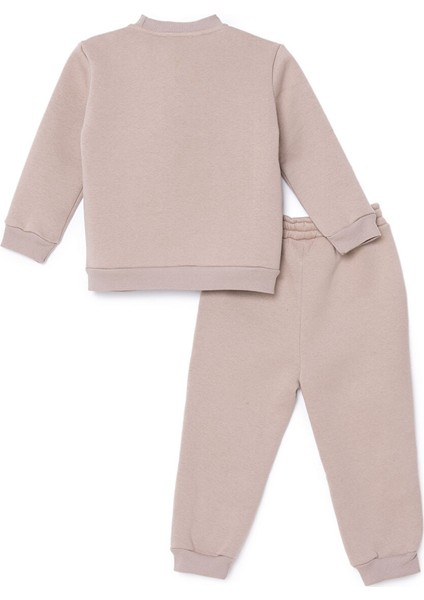 Erkek Bebek Eşofman Takımı Bisiklet Yaka Uzun Kol Ribanalı fiyatları