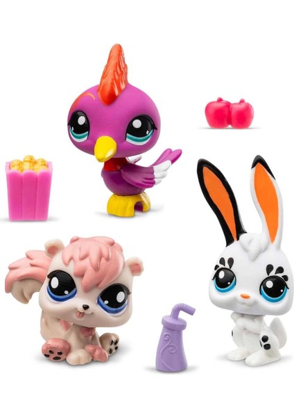 Nessiworld Littlest Pet Shop Minişler 3’lü Figür Seti S2