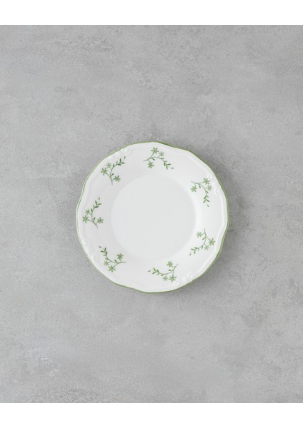 Plantopia Porselen Yemek Takımı 24 Parça 6 Kişilik Yeşil