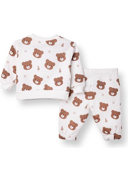 Erkek Bebek Camp Life Eşofman Takımı Bisiklet Yaka Uzun Kol Lastikli Paça fiyatları