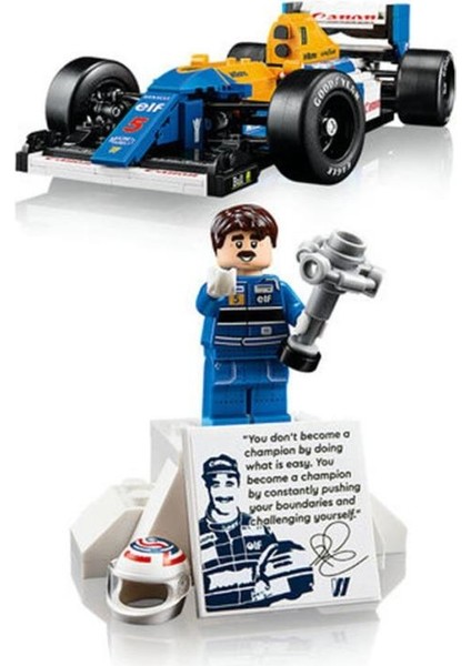 Nessiworld 10353 LEGO Icons Williams Racing FW14B ve Nigel Mansell 10353 Parça +18 Yaş indirimleri
