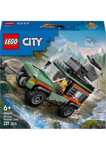 Nessiworld LEGO City 4x4 Arazi Dağ Arabası 60447 indirimleri