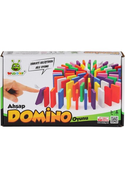 Nessiworld KR116 Ahşap Domino Oyunu -Karsan Oyuncak