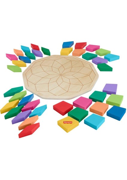 Nessiworld HXT94 Fisher-Price Ahşap Mandala Yapboz fiyatları
