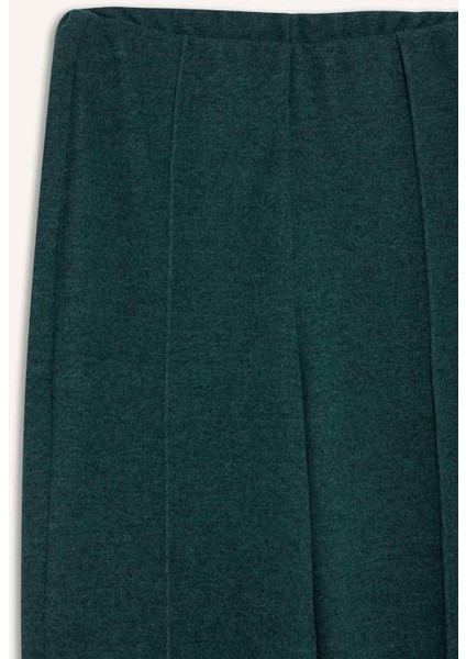 Straight Fit Beli Lastikli Geniş Paça Pantolon F1016AX25AU
