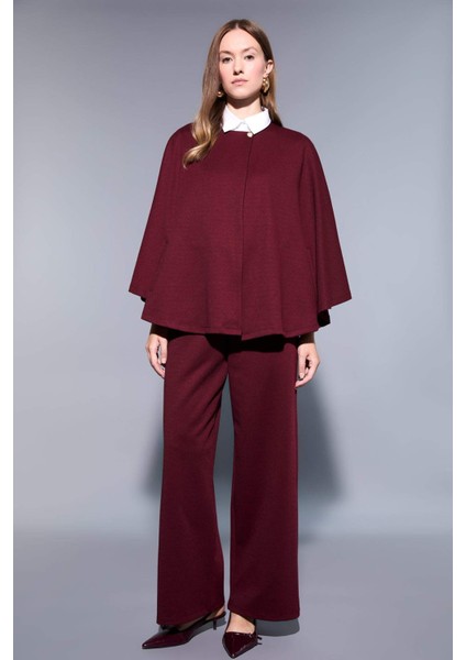 Regular Fit Bisiklet Yaka Cepli Pelerin Hırka F3686AX25AU fiyatları