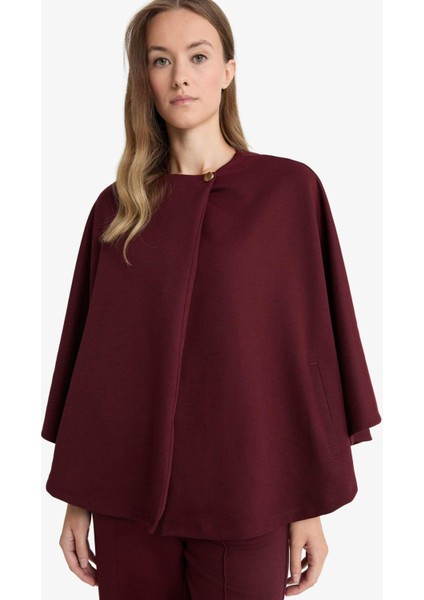 Regular Fit Bisiklet Yaka Cepli Pelerin Hırka F3686AX25AU modelleri