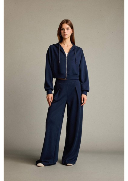 Kapüşonlu Modal Fermuarlı Sweatshirt G2915AX25AU fiyatları