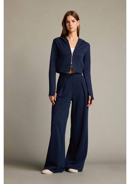 Regular Fit Normal Bel Düz Paça Modal Pantolon G2911AX25AU