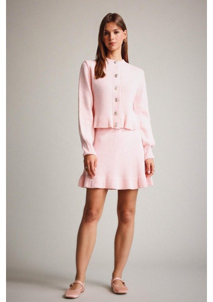 Triko Pileli Mini Etek G3356AX25AU fiyatları