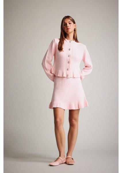 Triko Pileli Mini Etek G3356AX25AU modelleri