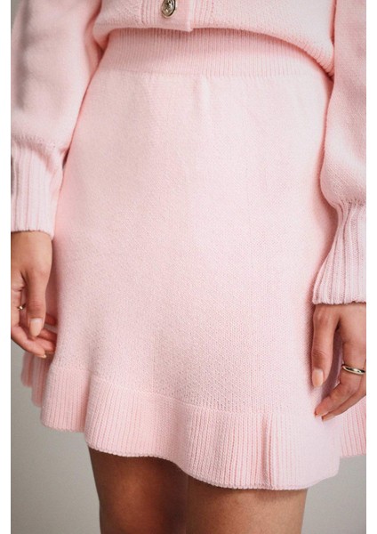 Triko Pileli Mini Etek G3356AX25AU indirimleri