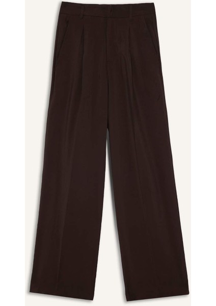 Wide Leg Yüksek Bel Geniş Paça Modal Pantolon F7637AX25AU