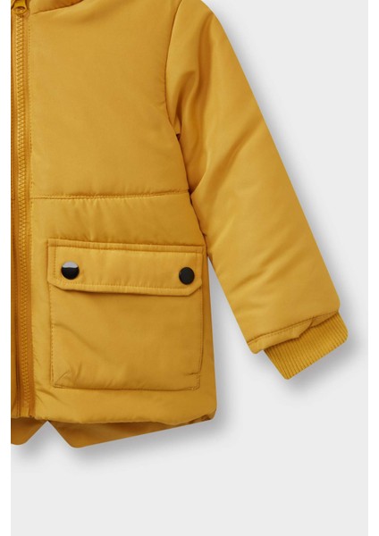 Erkek Bebek Kapüşonlu Fermuarlı Mont C7761A525WN fiyatları