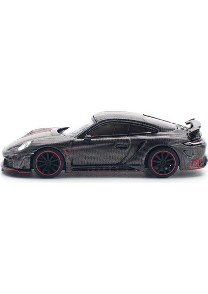 1/64 Porsche 992 Stinger Gtr Carbon Edition - Kırmızı Çizgili / PR640192 fırsatları