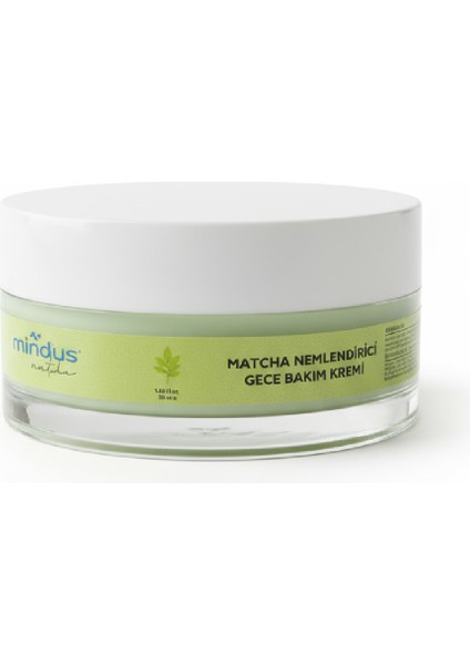 Matcha Nemlendirici Gece Bakım Kremi 50 ml