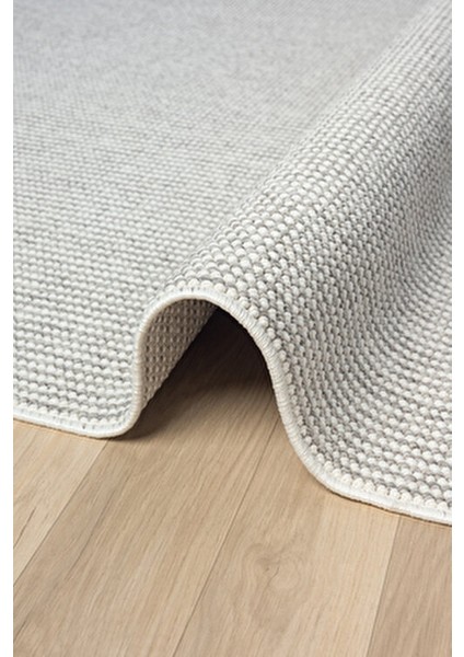 Naturel Bukleli Yumuşak Dokulu Beyaz Gri Iskandinav Koridor Kesme Yolluk Dokuma Halı fırsatları