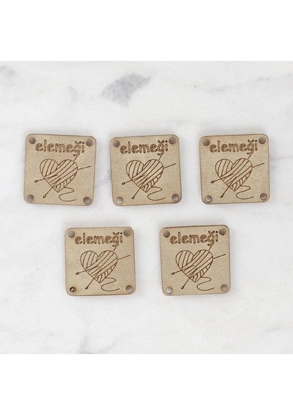 Loren Crafts Elemeği Deri Arma 5 Adet - 1569