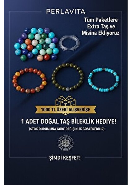 Sertifikalı Doğal Taş Bilekliklerle | Aventurin Refah Taşı modelleri