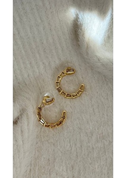 Çelik Blgari Baget Küpe