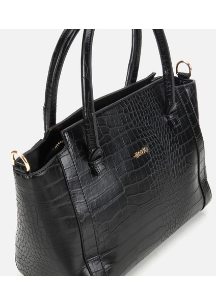 03CAH309860A100 KADIN Siyah Omuz Çantası