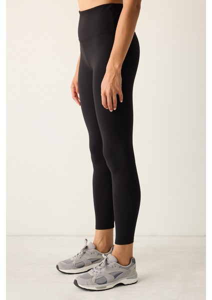 Siyah Soft Feel Tayt