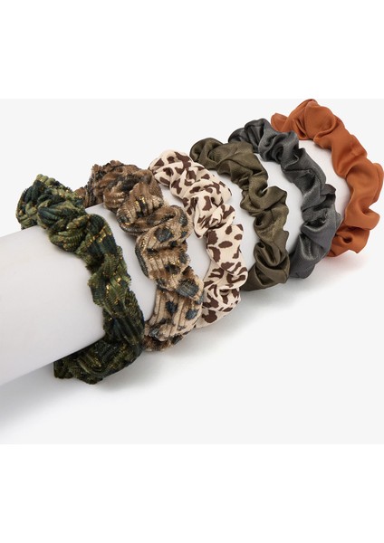 Renkli Elicia 6'lı Toka Seti