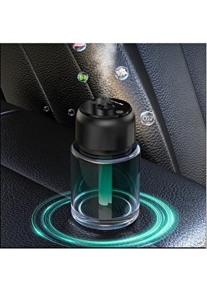 Şarjlı Araç Içi Parfüm Difüzörü Kokulu Hava Nemlendirici Humudifier Yıldız Tavan Lazer indirimleri