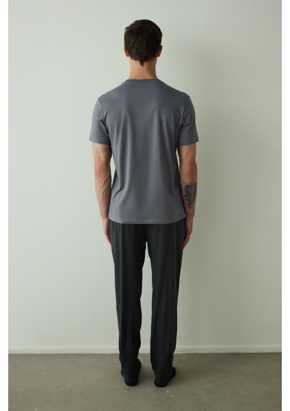 Erkek Ninja Kaplumbağalar Slogan Baskılı Kısa Kollu Pijama Takımı fırsatları