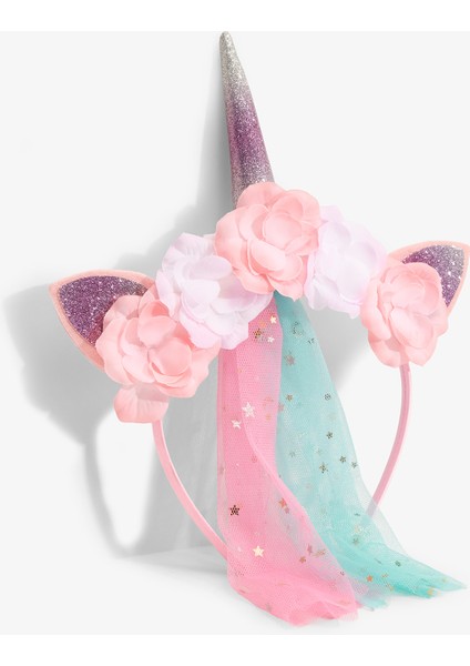 Renkli Kız Çocuk Unicorn Taç fiyatları