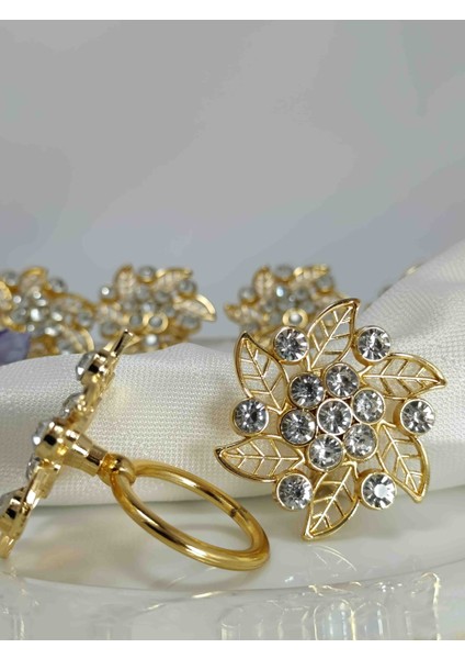 6 Lı Lüx Peçete Yüzüğü Lüx Peçete Halkası