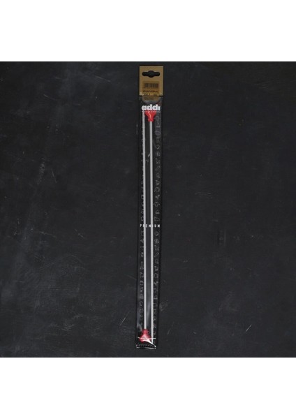 Addı Kalpli 4,5mm 40CM Klasik Alüminyum Örgü Şişi