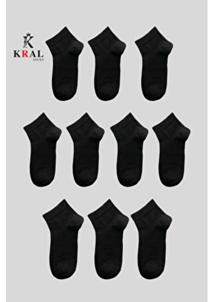 Ekonomik Bilek Boy Patik Çorap Unisex Düz Desen Yıkamalı Pamuklu 10 Çift modelleri