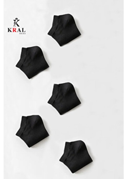 Ekonomik Bilek Boy Patik Çorap Unisex Düz Desen Yıkamalı Pamuklu 10 Çift