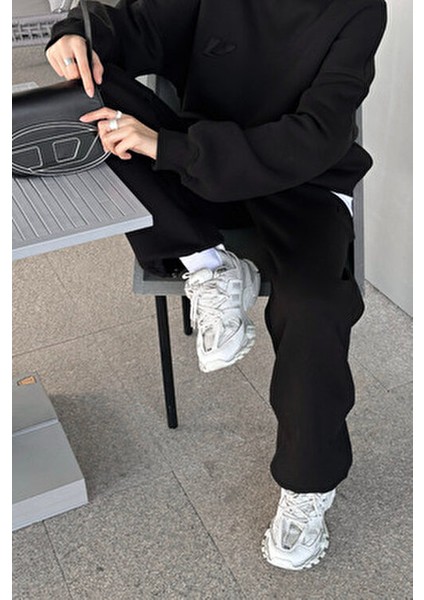 Büyük Beden Rahat Çift Cepli Yazlık Eşofman Altı Bol Siyah Gri modelleri