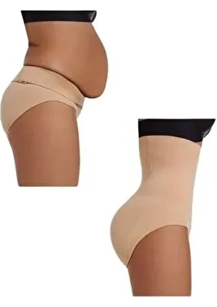 Bonbonetti Kadın Toparlayıcı Korse Poliamid Karışımlı Seamless Tasarım ile Esnek