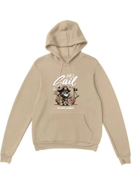 Erkek Çocuk Hoodie – Let’s Sail Tasarım, Rahat Kapüşonlu Sweatshirt fiyatları