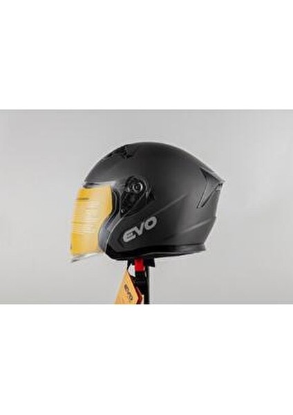 Çenesiz Yarım Kask Vizörlü Mat Gri- S fiyatları