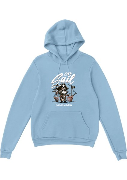 Erkek Çocuk Hoodie – Let’s Sail Tasarım, Rahat Kapüşonlu Sweatshirt fiyatları