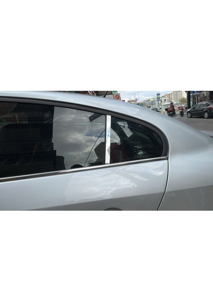 Renault Fluence 2010-2018 Uyumlu Kapı Cam Direği Kelebek 2 Parça Krom Paslanmaz Çelik Cam Direk fırsatları