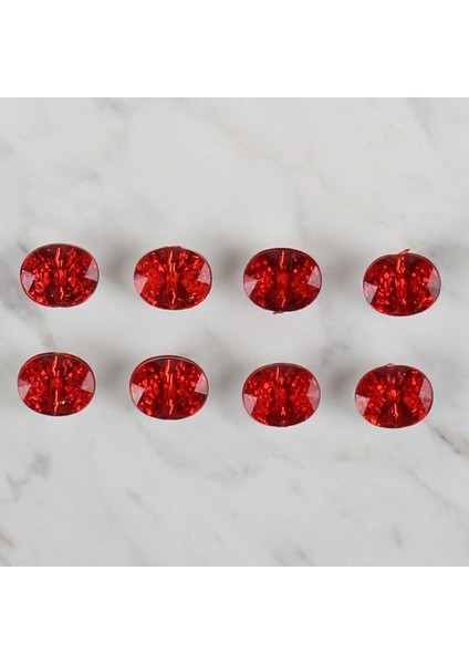 Loren Crafts Kırmızı 8 Li Düğme - 240 fiyatları