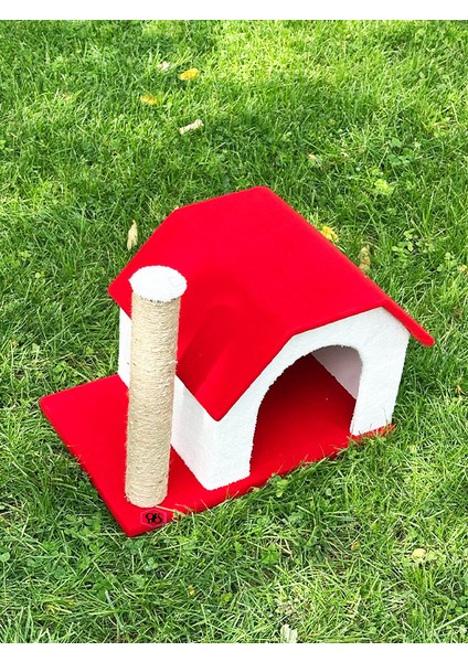 Tırmalamalı Kedi Evi 50CM x 35CM x Yükseklik 38 cm modelleri